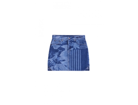 Falda de Mujer KICKERS Mezclilla Azul (S)