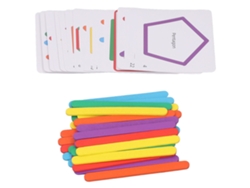Palitos De Madera Para Contar (madera De Tilo) - Juguete Educativo De Matemáticas Para Niños