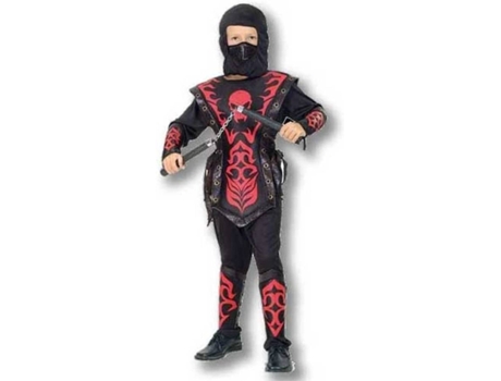 Disfraz de Niño GUIRCA Ninja Rojo (Tam: 4 a 6 años)