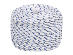 Cuerda De Barco Polipropileno Blanco 6 Mm 250 M