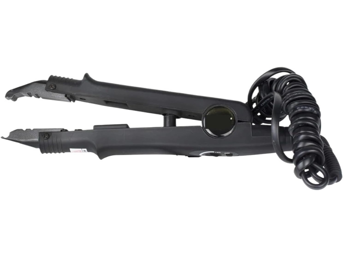 Herramienta Profesional Para Extensiones De Cabello Con Queratina Fusionada Y Conector De Temperatura Ajustable.