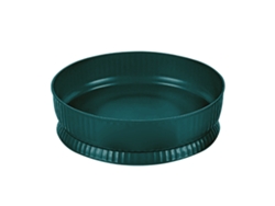 Organizador Multifuncional De Plástico Giratorio De 360 Grados Y De Gran Capacidad Para Cosméticos, Especias Y Frutas - Verde