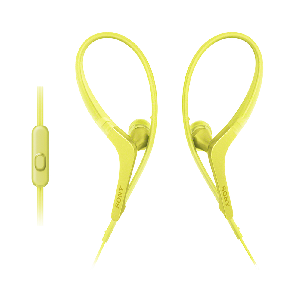 Auriculares con Cable SONY Mdr-As410Ap (In Ear - Micrófono - Amarillo)