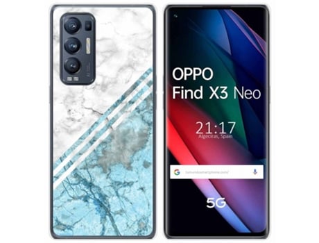 Carcasa Oppo Find X3 Neo TUMUNDOSMARTPHONE Dibujos Multicolor