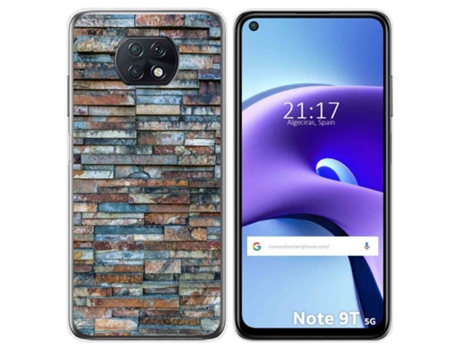 Carcasa Xiaomi Redmi Note 9T 5G TUMUNDOSMARTPHONE Dibujos Multicolor