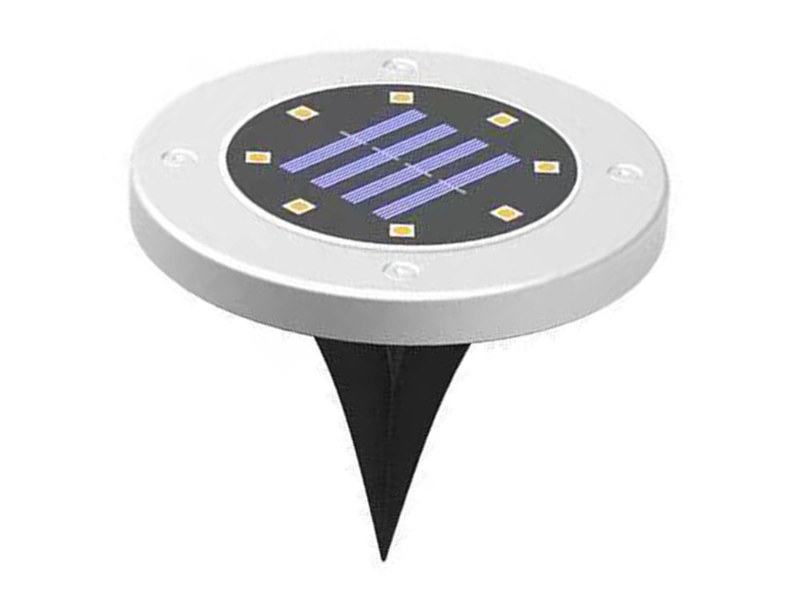 2026-luces Solares Enterradas Energéticamente Eficientes Ip65 Para Jardín Patio Parque Luz Cálida