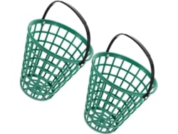 Cesta de plástico de 2 piezas para pelotas de golf