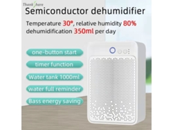 Deshumidificador doméstico MDUG de 900 ml, absorción y resistencia a la humedad, adecuado para dormitorios, armarios y sótanos, funcionamiento silencioso.