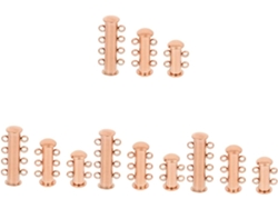 Juego De 12 Cierres Superpuestos Para Collares Y Pulseras De Cuentas, Estilo Superpuesto.