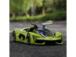 (verde) 1:24 Lamborghini Terzo Millennio Aleación Coche Deportivo Modelo Estático Coche Juguete Coleccionable Para Adultos