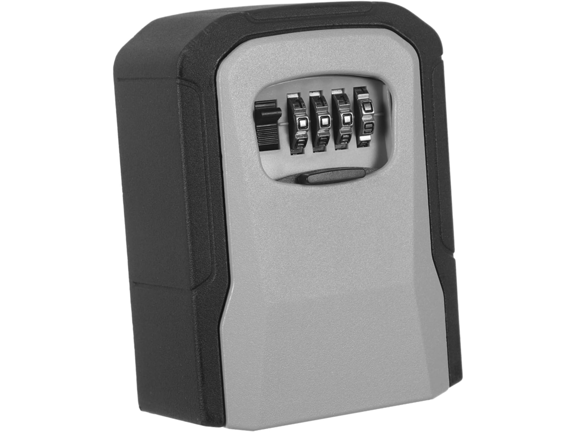 Caja Fuerte Para Llaves Con Código Numérico, De Aleación De Aluminio, Para Exteriores, Antirrobo Y Con Cerradura.