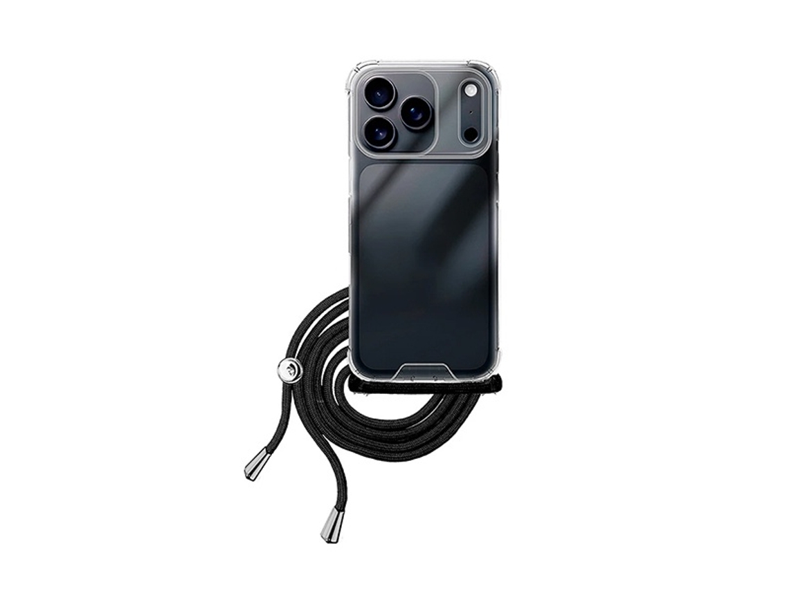 Capa Transparente Com Cordão Capasmart Para Apple Iphone 17 Pro Max - Transparente