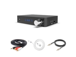 Adaptador Bluetooth 5.0 GOKOCO con pantalla digital, transmisor y receptor.
