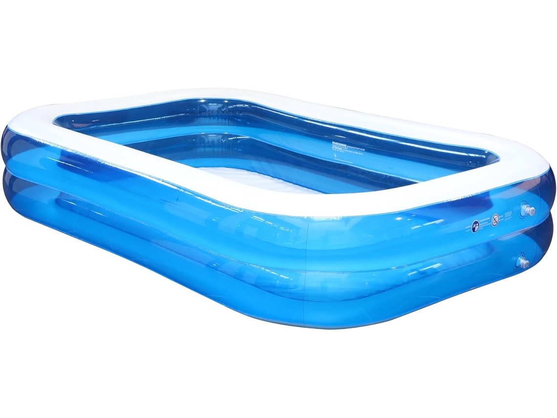Piscina Familiar De Remo Jardín O Terraza (dimensiones: 211 X 132 46 Cm)