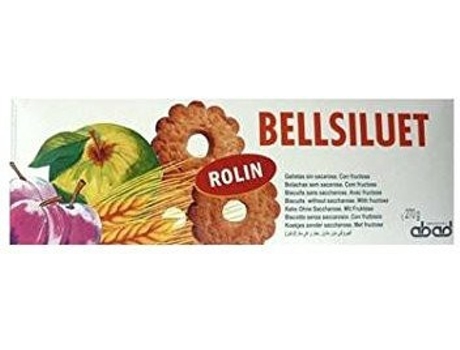 Galletas ABAD Bellsiluet Rolin sin A (Vainilla - 270 g)