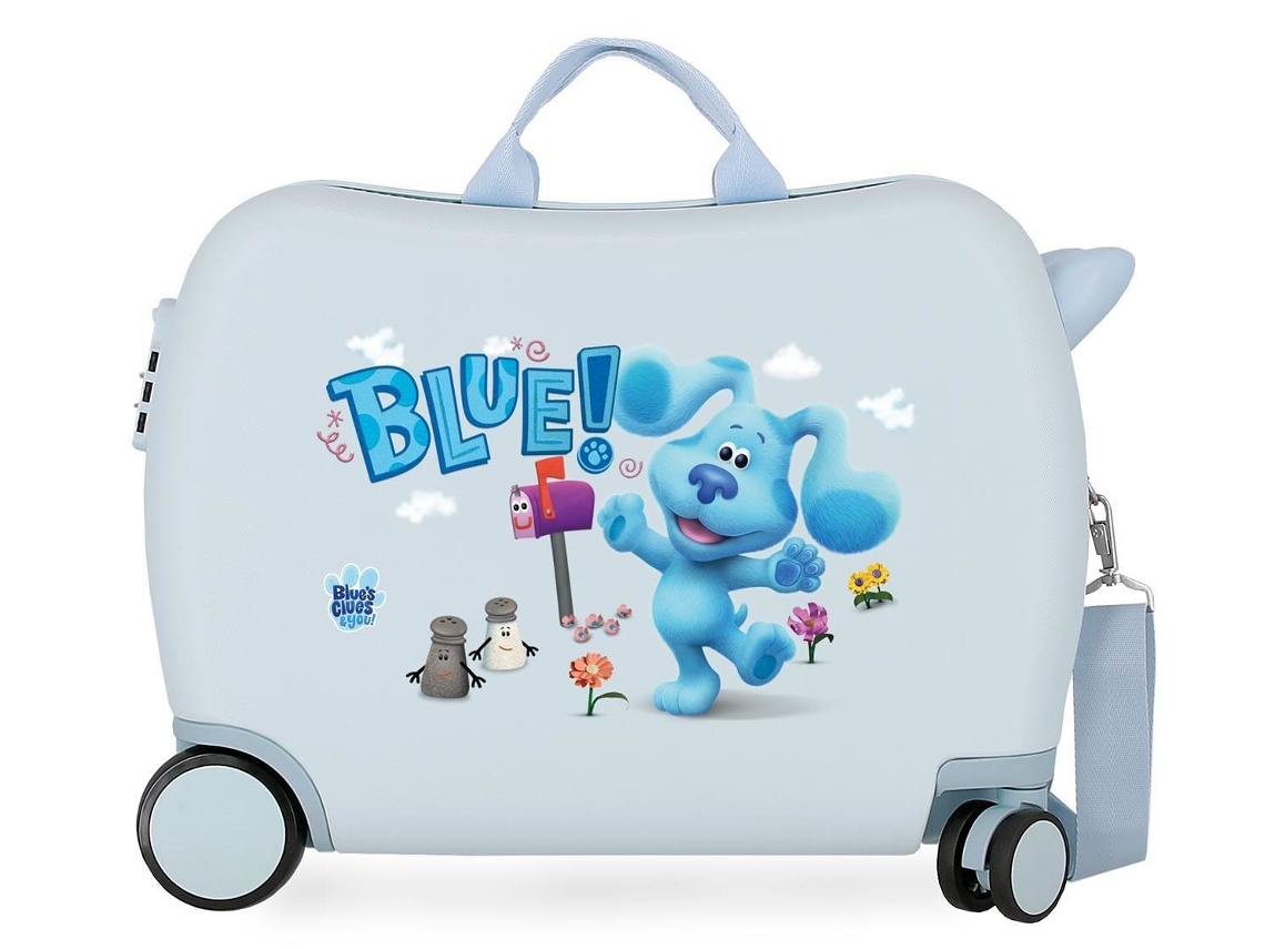 Maleta de Viaje Infantil NICKELODEON Andador Blue´s Clues and you Azul (50x38x20cm - 34 L)