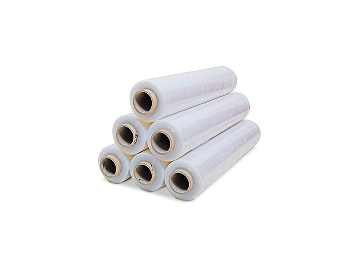 Pack 6 x Film Estirable Transparente Paletizado 2 Kg, Ancho 50cm, 23 micras SUINGA