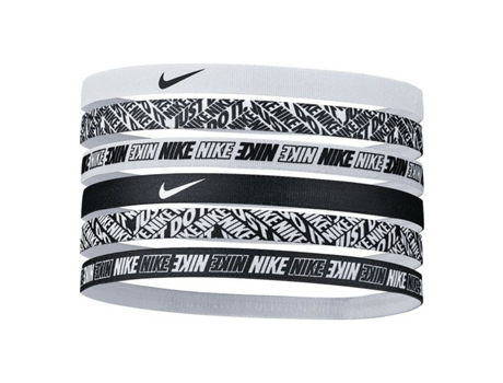 Cinta Deportiva para la Cabeza NIKE Printed Pack6 Negro