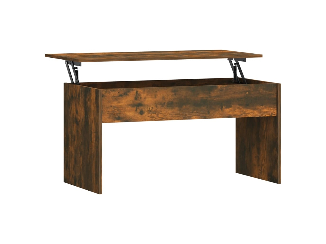 Maison Exclusive - Mesa De Centro Madera Ingeniería Roble Ahumado 102x50,5x52,5 Cm
