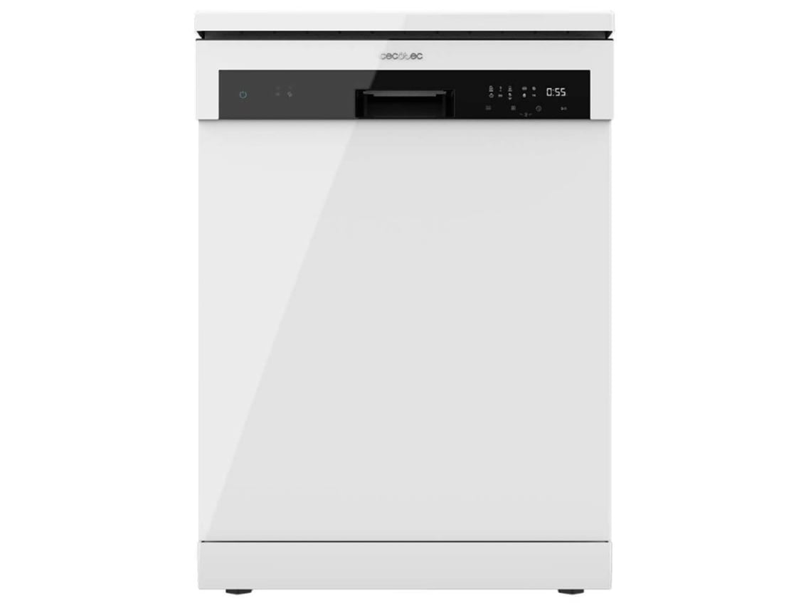 Lavavajillas Bolero Dark 60 cm, 14 cubiertos, 6 programas con tercera bandeja, lavado de doble zona, secado, secado turbo, media carga y hogar Cecotec