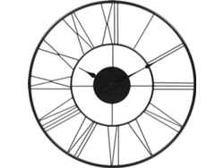 Reloj de Pared WOMO-DESIGN Negro (76x5 cm - Hierro)