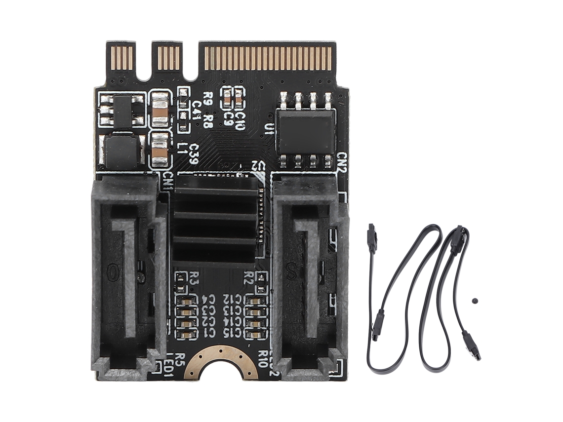 Cartão Adaptador M2 Para Sata3.0 6gbps Com Chip Jmb582, Expansão Pcie Para Win 7/10/os X