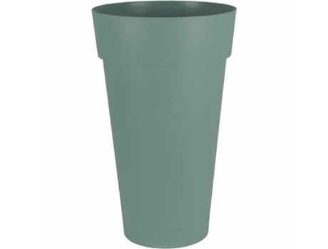 Maceta EDA Verde Ø 48 cm Plástico Redondo Moderno