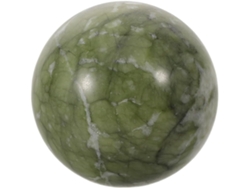 Esfera Cristal Natural Verde Pulido Decoración Adorno Refinado Piedra Estar Hogar Jade Feng Shui Xiu Sala
