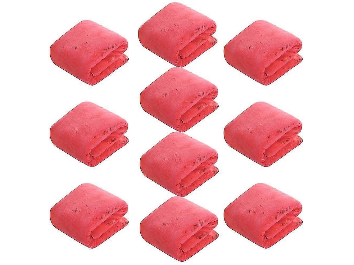 Toallas de peluquería (paquete de 10) de secado rápido para cabello, manos y rostro, para usar en casa, salón, spa y barbería - Rosewell