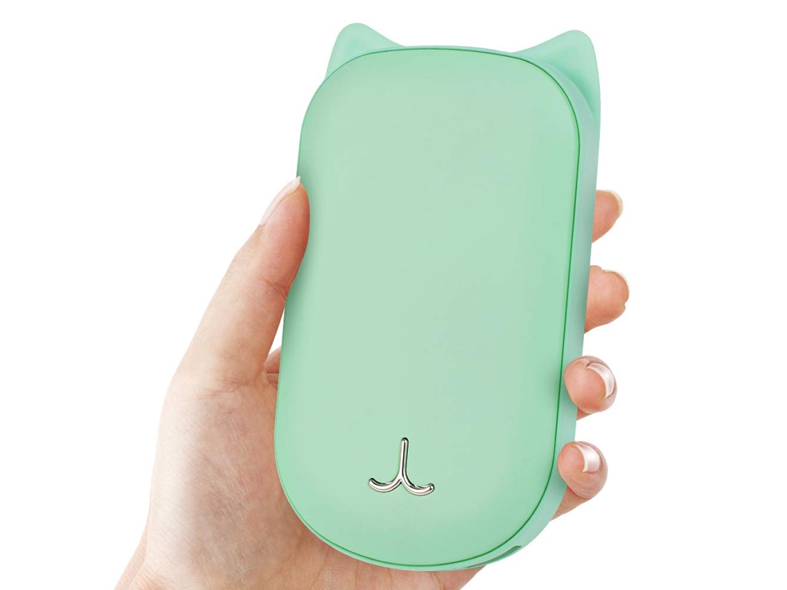 Calentador de manos recargable con interfaz USB