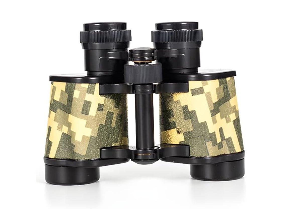 Telescopio portátil USHION de metal de alta potencia HD 8x30 de alcance medio para acampar al aire libre, color camuflaje