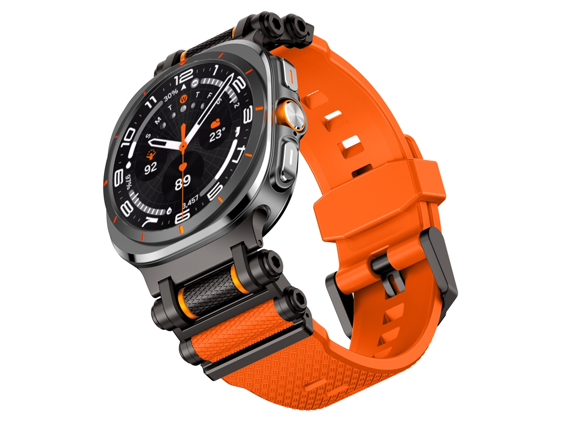 Correa naranja XIAOMOYU para Samsung Galaxy Watch 7 Ultra de 47 mm