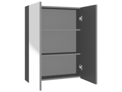 Maison Exclusive - Armario De Espejo De Baño Mdf Gris Antracita 60x15x75 Cm