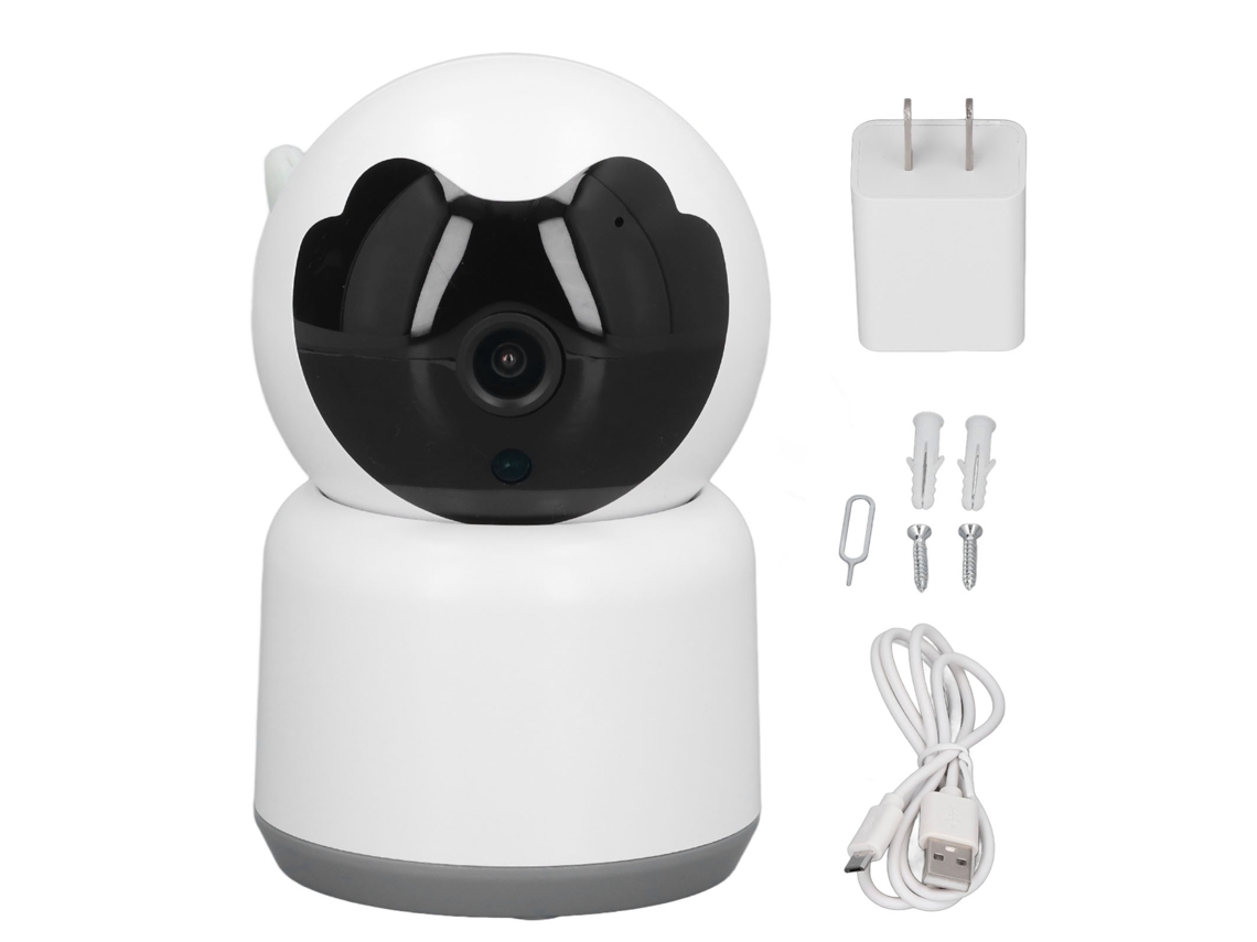 Cámara Inalámbrica Para Bebé Wifi Cámara De Seguridad Interior Con Audio Bidireccional Visión Nocturna Hd Para Hogar Plug Ee.uu.