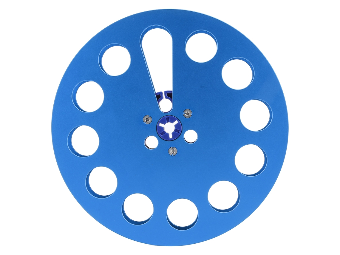 Rollo De Cinta Vacío De Aleación De Aluminio De 7 Pulgadas Para Grabación Universal, Revox Studer De 1/4 De Pulgada, Azul