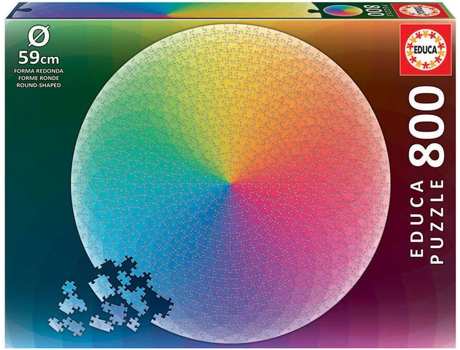 Puzzle EDUCA Round Puzzles Arco Iris (Edad Mínima: 12 Años - 0 Piezas)