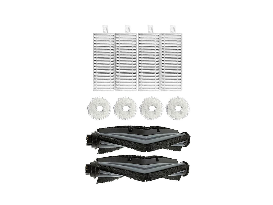 Filtros hepa escova principal panos panos panos para ecovacs n9+/k10 robô