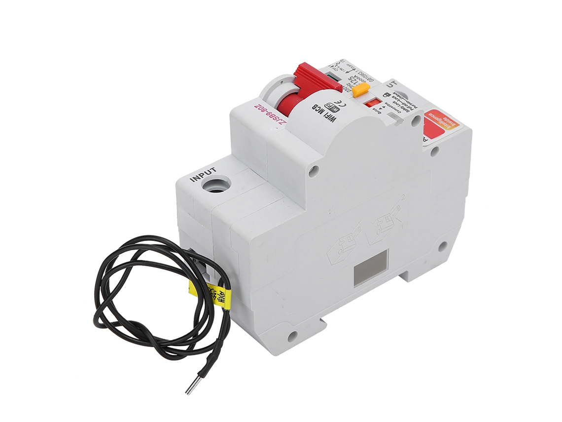 2026dz-interruptor De Circuito Inteligente Wifi Con App Móvil, Carcasa Retardante De Incendios Pa66-dsm, Ac220v, 2p/3p