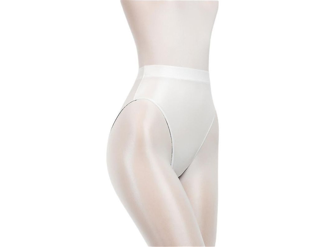 2026-braguitas De Seda Brillante Con Aspecto Mojado Para Mujer, Bragas Altas De Encaje, Ropa Interior De Nylon