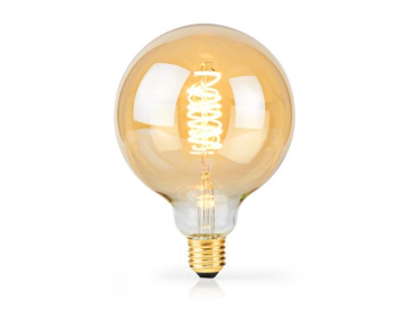 Bombilla Filamento Nedis G95 3,8W 250lm 2100K Regulable 1un