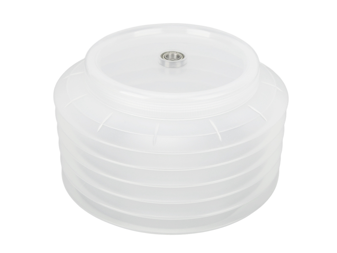 Cubierta De Silicona Flexible Y Transparente Para Recoger El Polvo Al Taladrar Agujeros.