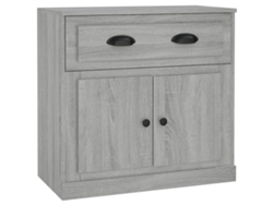 Aparador Sonoma MAISON EXCLUSIVE de madera gris (70 x 35,5 x 67,5 cm)