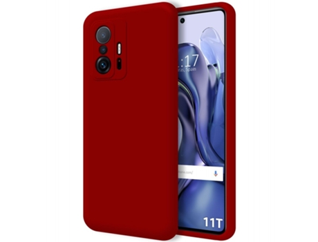 Carcasa Xiaomi 11T 5G / 11T Pro 5G TUMUNDOSMARTPHONE Silicona Líquida Rojo