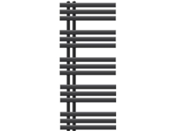 Radiador Toallero de Baño ECD Antracita (Acero - 50 x 120 x 3 cm)