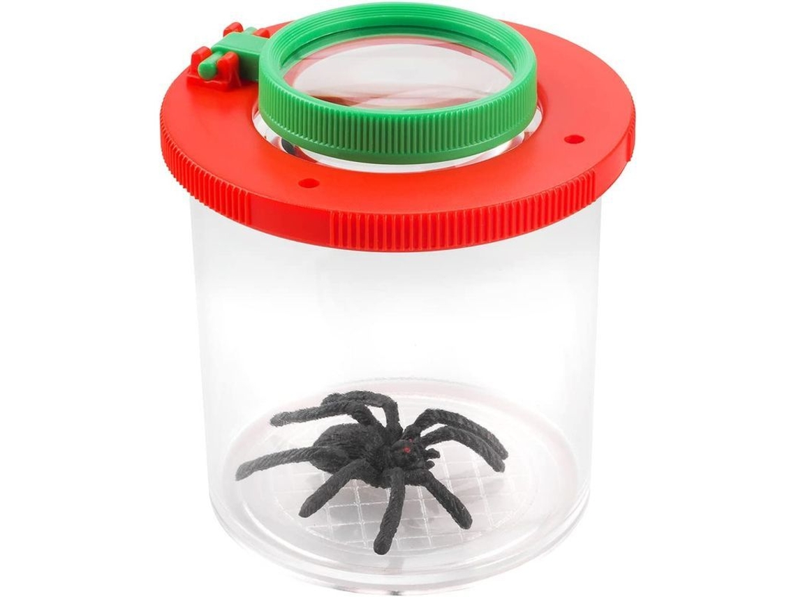 Kit De Observación De Insectos Con Lupa Plegable Para Niños Y Exploradores Del Jardín Con Aumentos De 3x Y 8x.