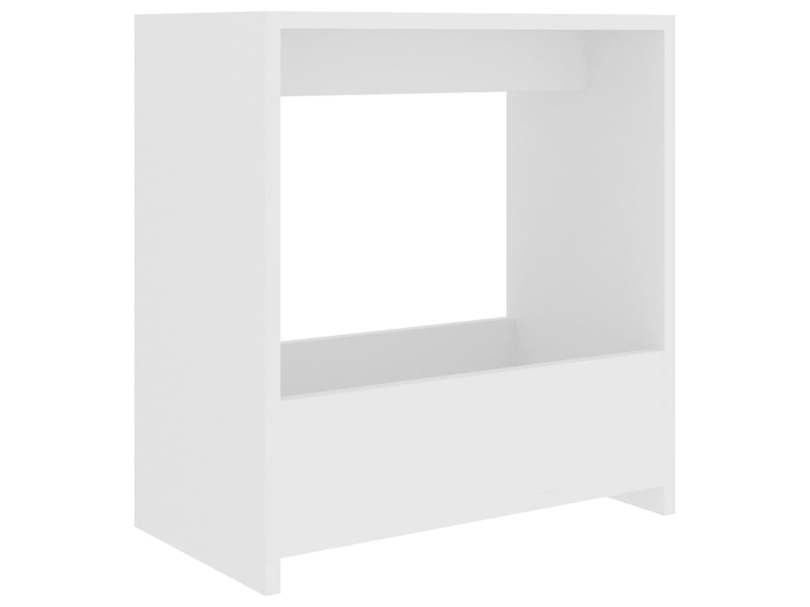 Mesa Auxiliar 50x26x50 Cm Derivados de Madera Blanco MAISON EXCLUSIVE