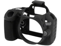 Funda silicona EASYCOVER Nikon D3200 Negro