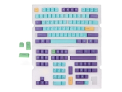 Keycaps Pbt 150 Teclas 5 Lados Sublimação Altura Cherry Para Teclado Mecânico Gamer Diy