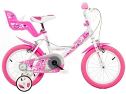 Bicicleta Infantil DINO BIKES Dino Girl (14″)