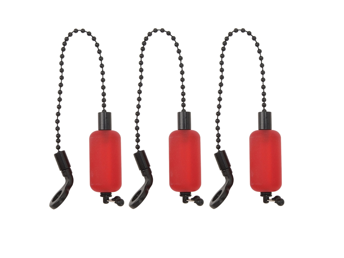 3 Piezas De Herramienta De Alarma Para Cadena De Pesca, Hierro Acrílico, Bobinas Portátiles, Indicador De Picada De Advertencia, Rojo.